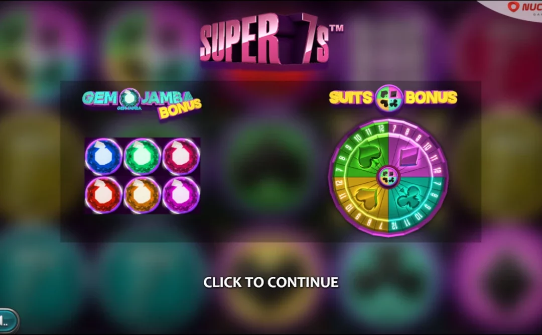 Super 7s Slot Game