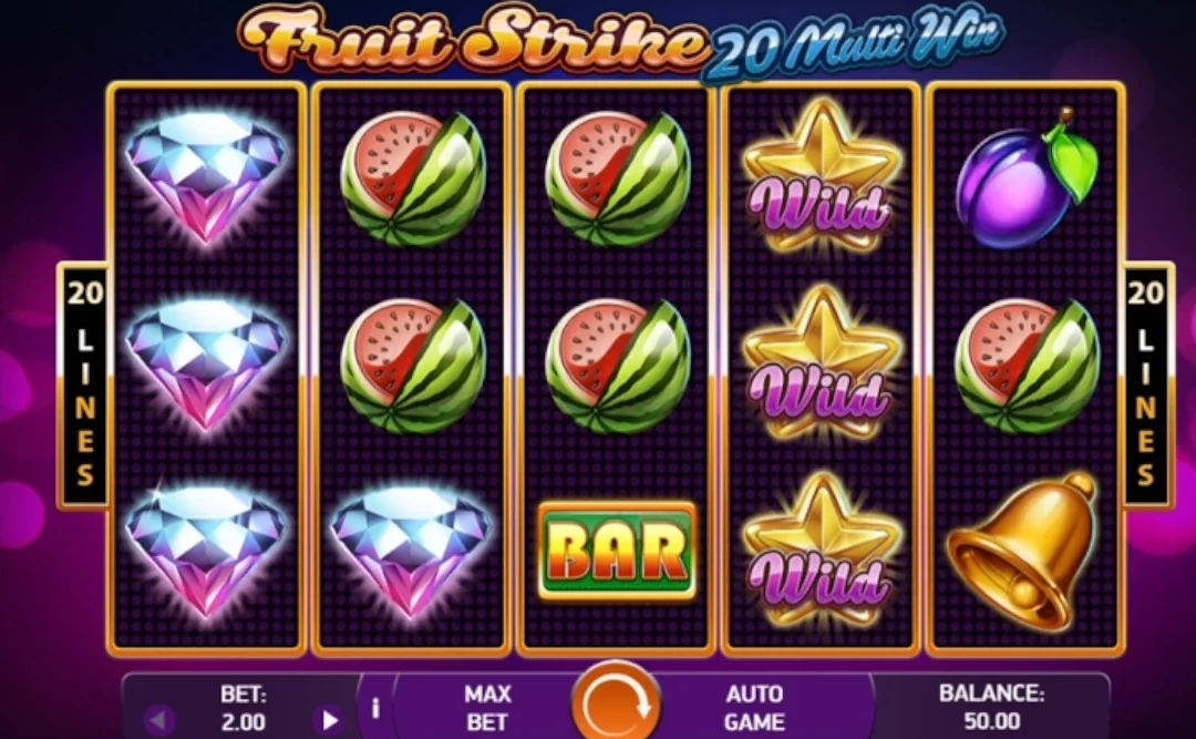 Fruit Strike: 20 Multi Win Slot Game