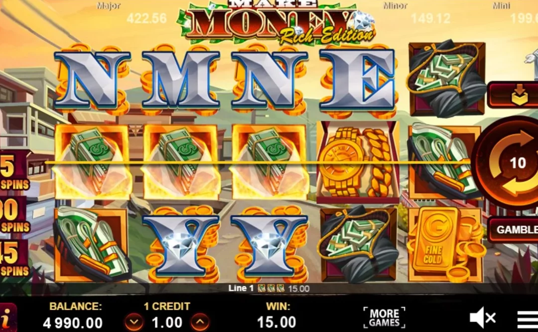 Make Money Rich Editon Slot Game