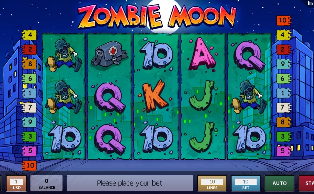 Zombie Moon Slot from Inbet Games