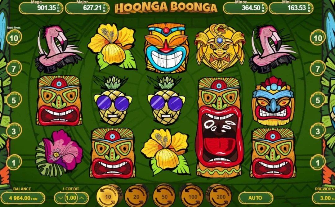 Hoonga Boonga Slot Game