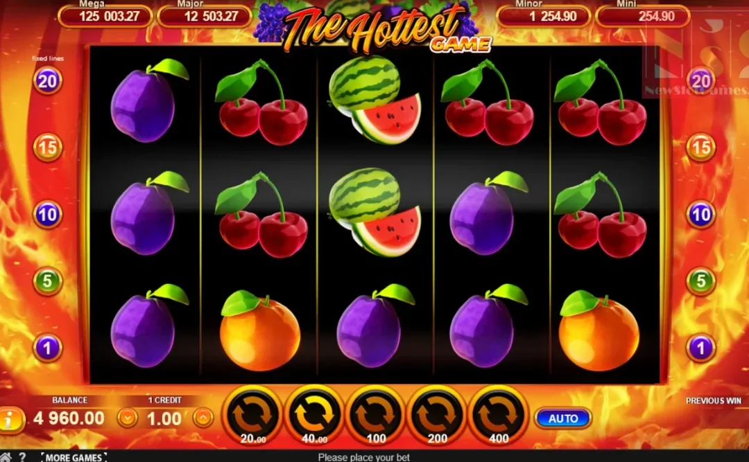 The Hottest Game Slot Game