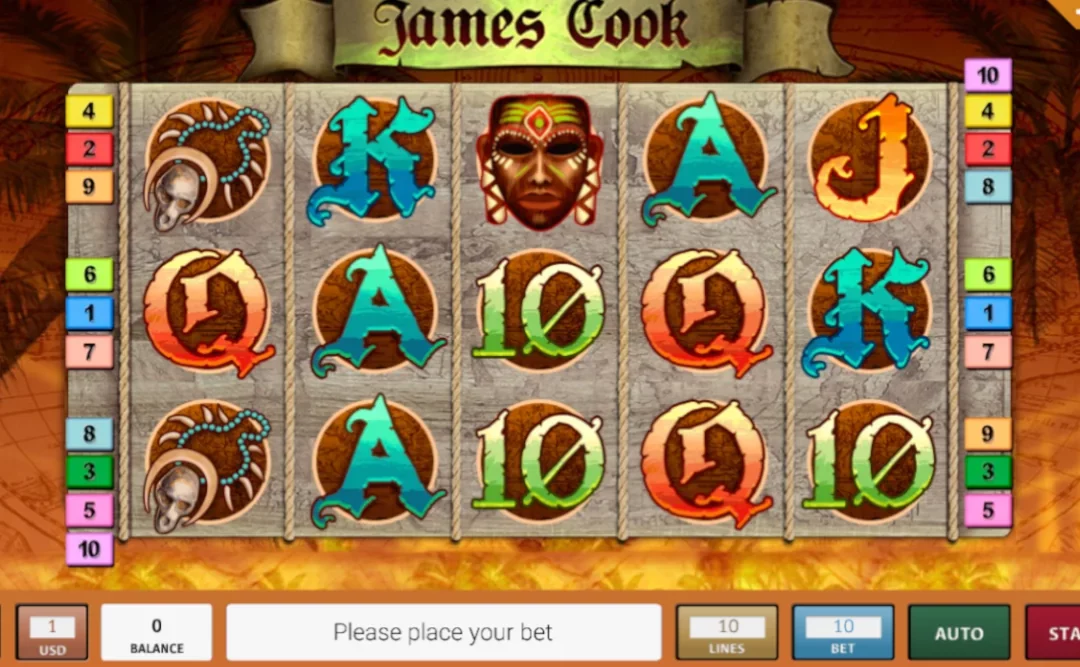 James Cook Slot Game