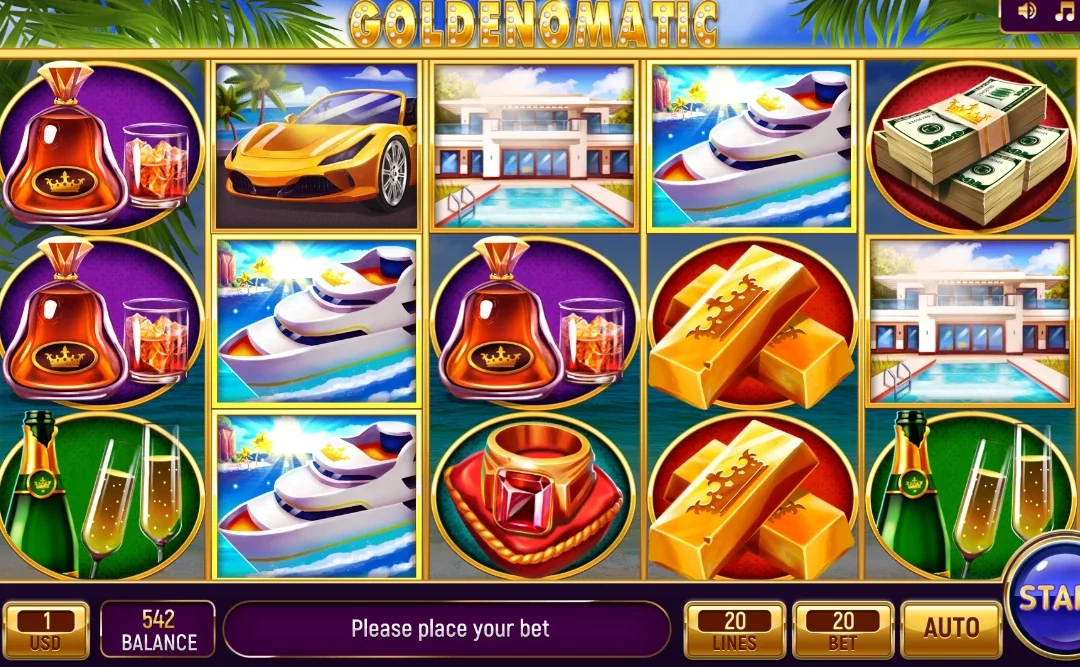 Goldenomatic Slot Game