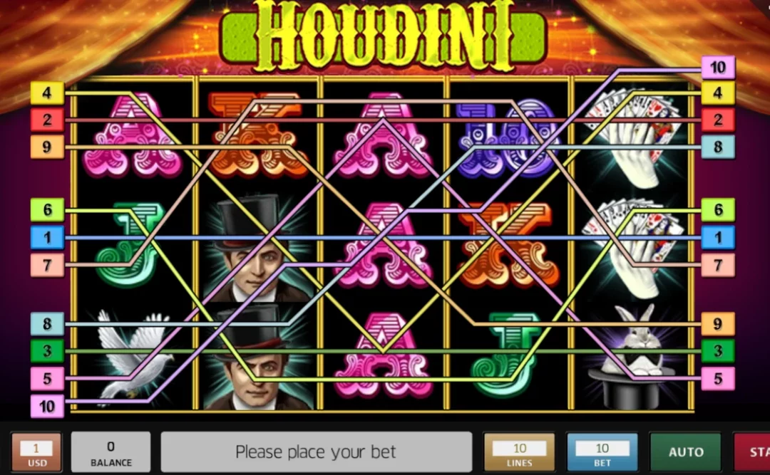 Houdini Slot Game