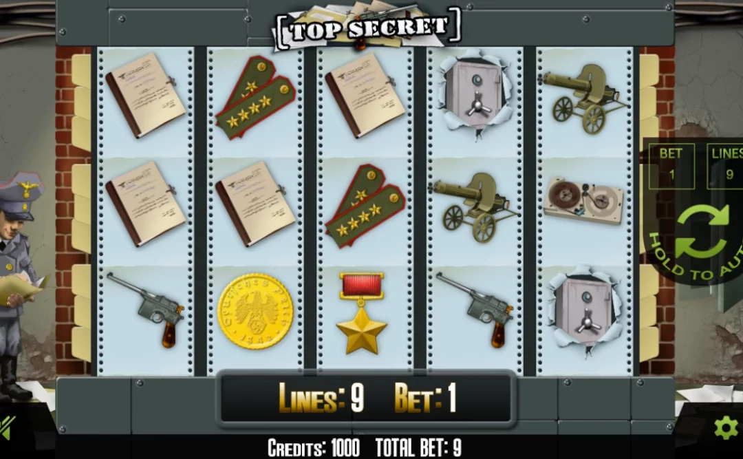 Top Secret Slot Game