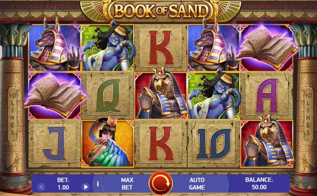 Book of Sand Slot Game
