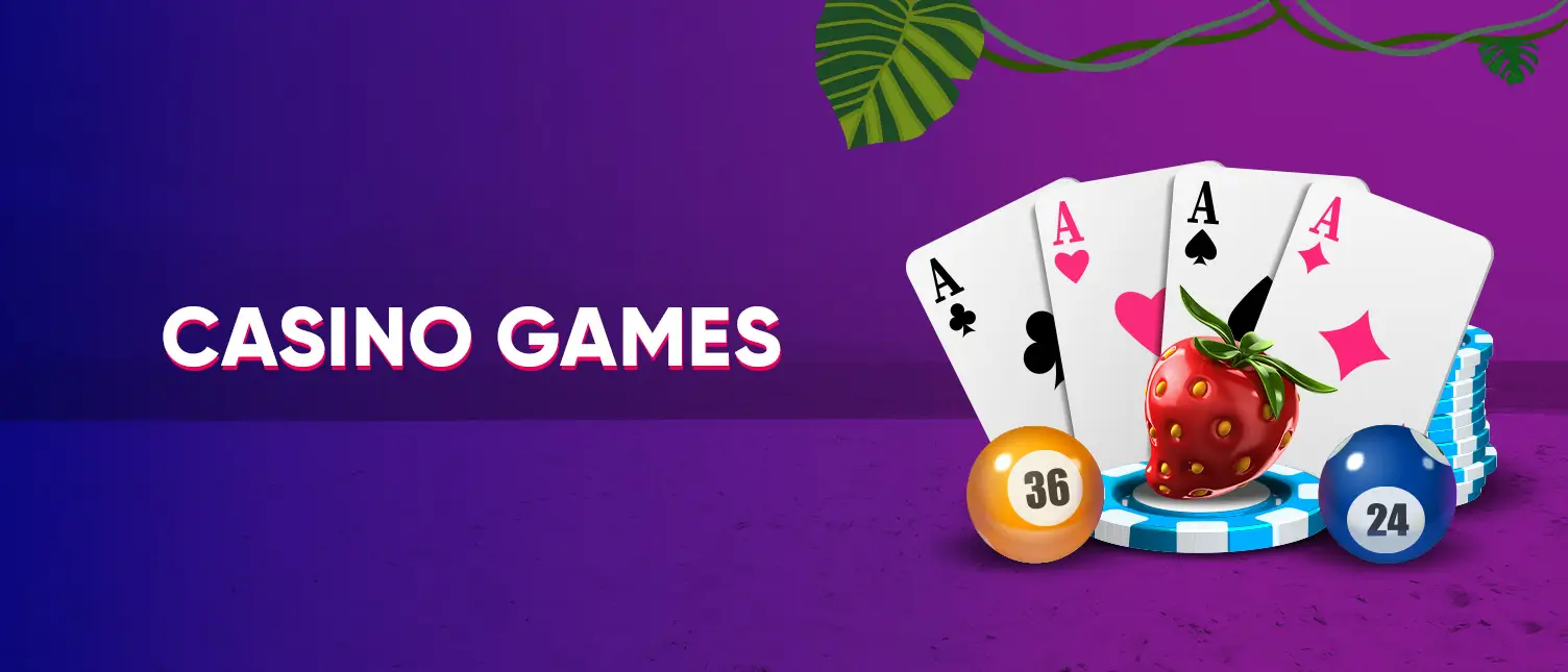 Casino Games Banner for Mobile